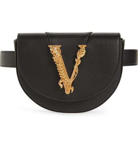 versace signature belt bag